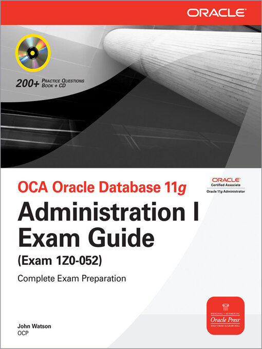 Title details for OCA Oracle Database 11g by John Watson - Available